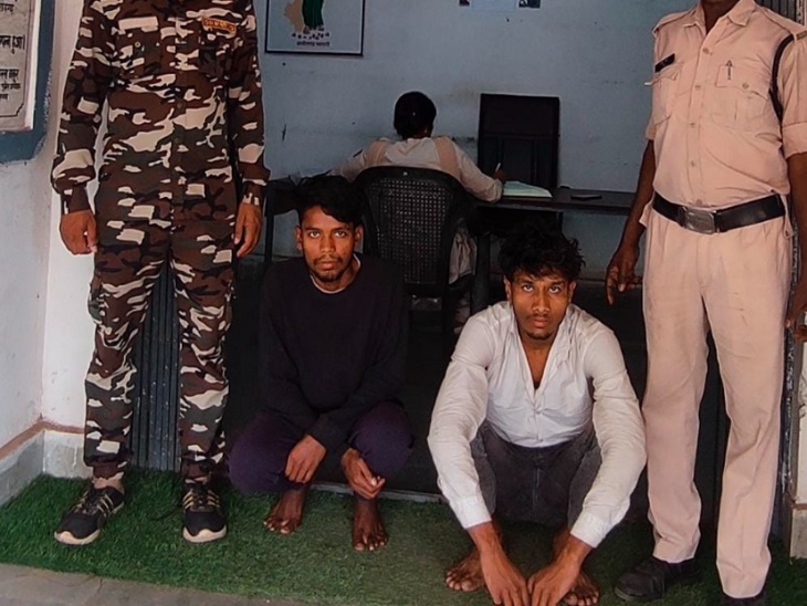 ब्लेड दिखाकर युवक बोला-चल पैसे निकाल, फिर साथियों के साथ मिलकर कैश और बाइक छीनकर भाग गया | 2 accused of robbery arrested in Raigarh, Chhattisgarh Crime News